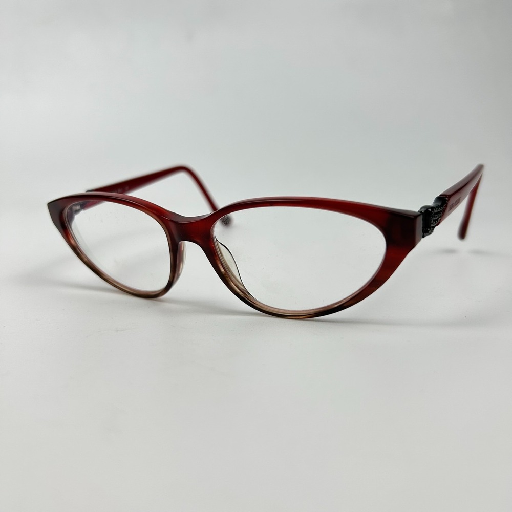 Zadig & Voltaire Womens Eyeglasses Frame Red Plastic Full Rim 54-15-140 mm
